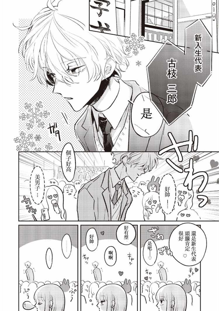 《怕冷的青梅竹马》漫画 001集