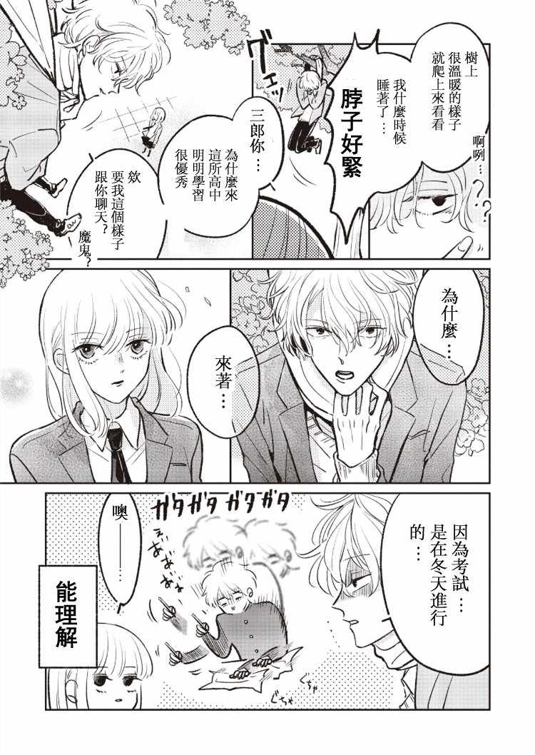 《怕冷的青梅竹马》漫画 001集