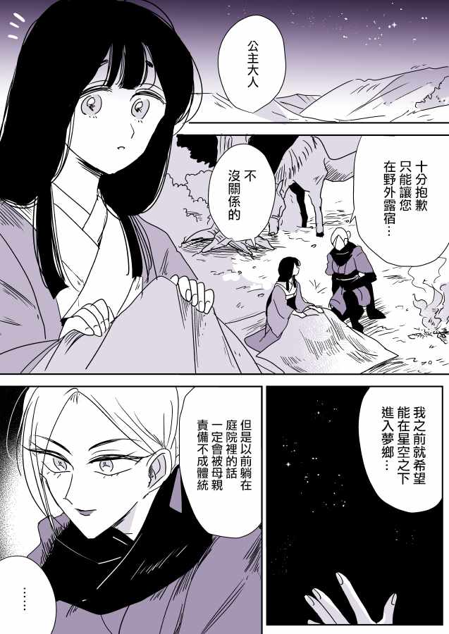 《女忍者与公主大人》漫画 001集