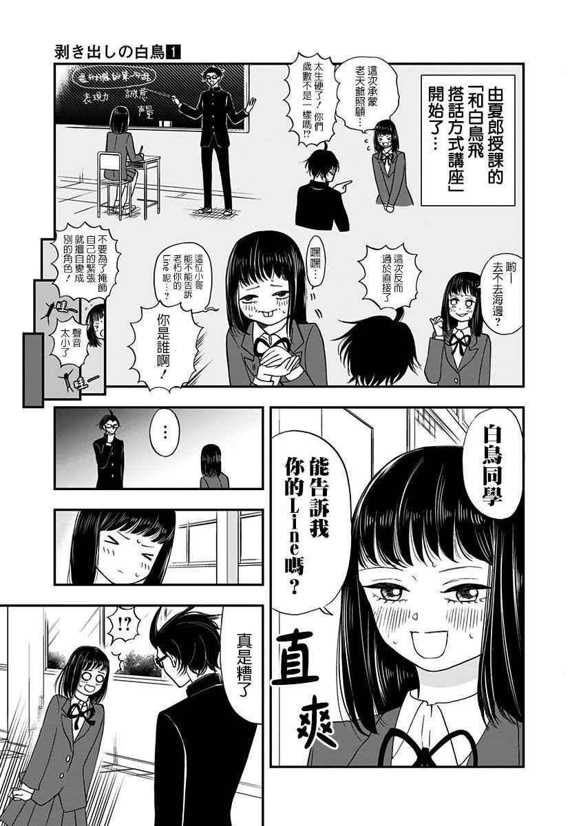 《破壳而出的白鸟》漫画 01卷附录