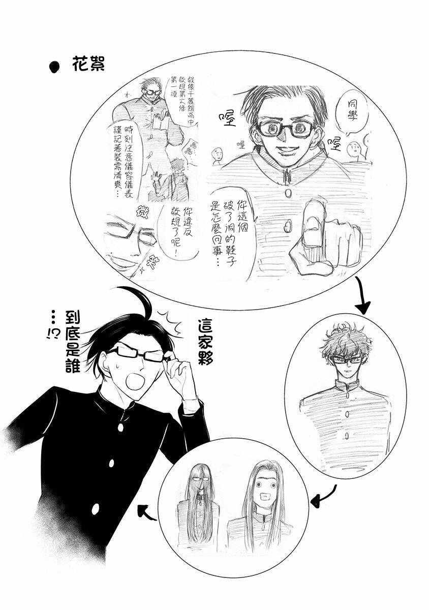 《破壳而出的白鸟》漫画 2卷附录