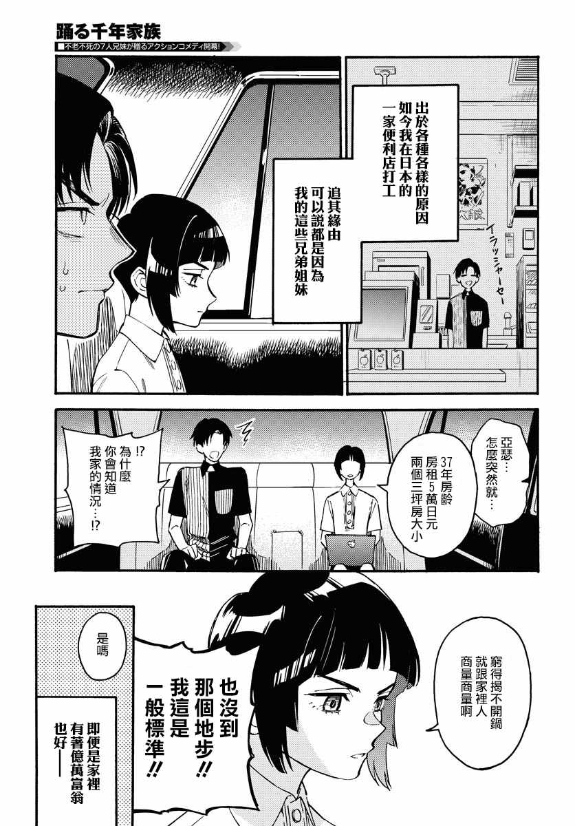 《涌动千年家族》漫画 001集