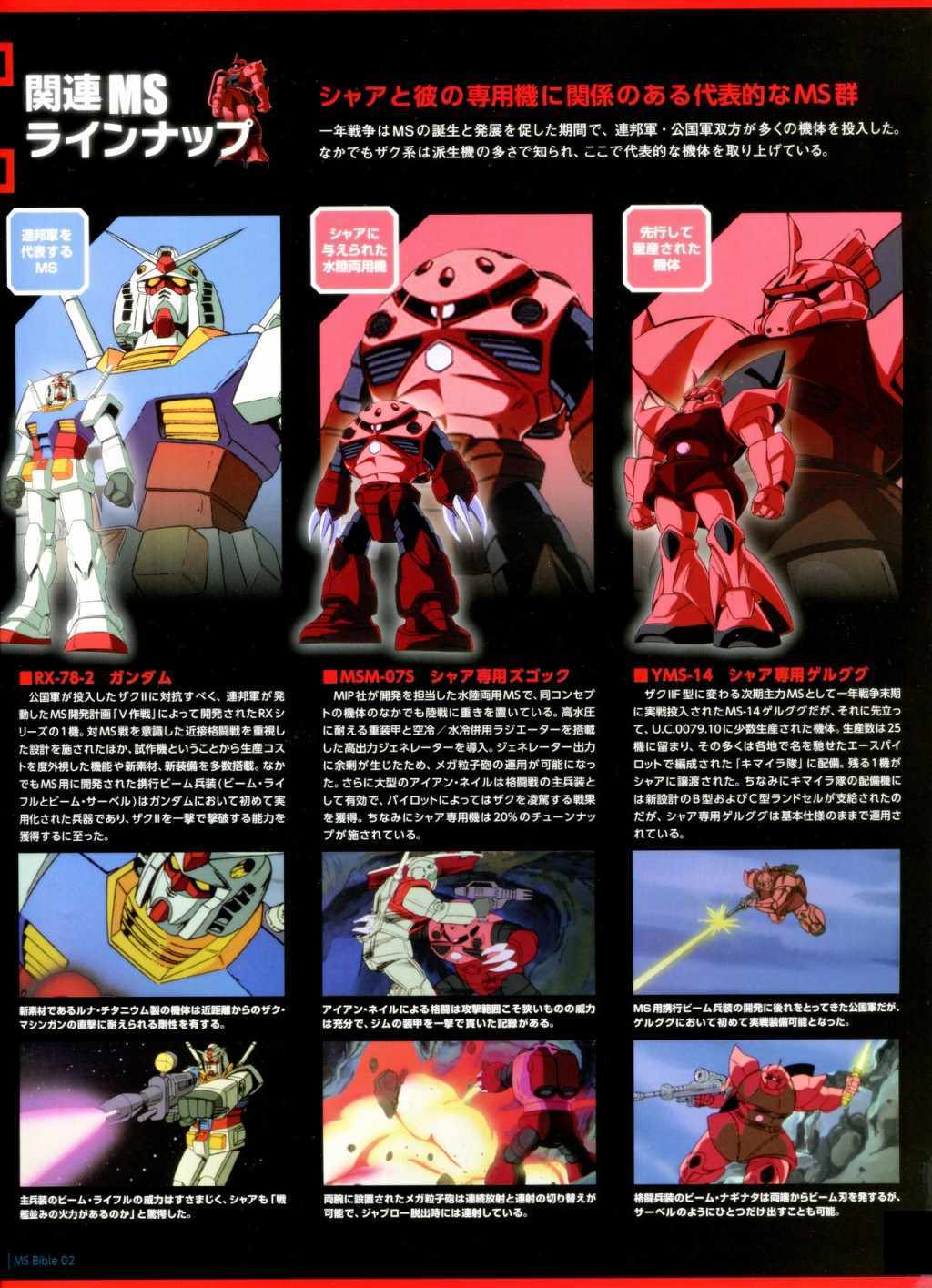 《Gundam Mobile Suit Bible》漫画 Suit Bible 02卷