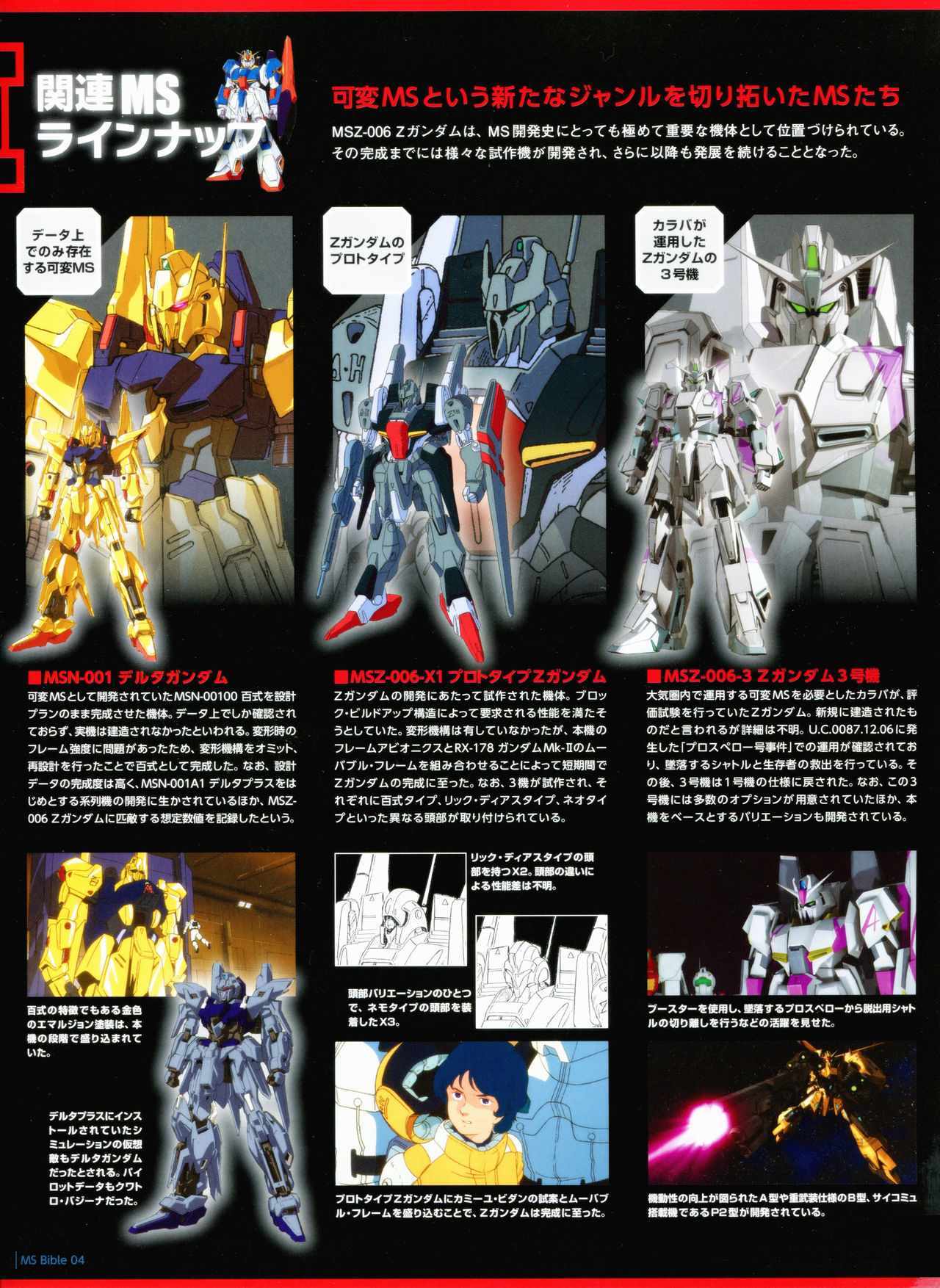 《Gundam Mobile Suit Bible》漫画 Suit Bible 04卷