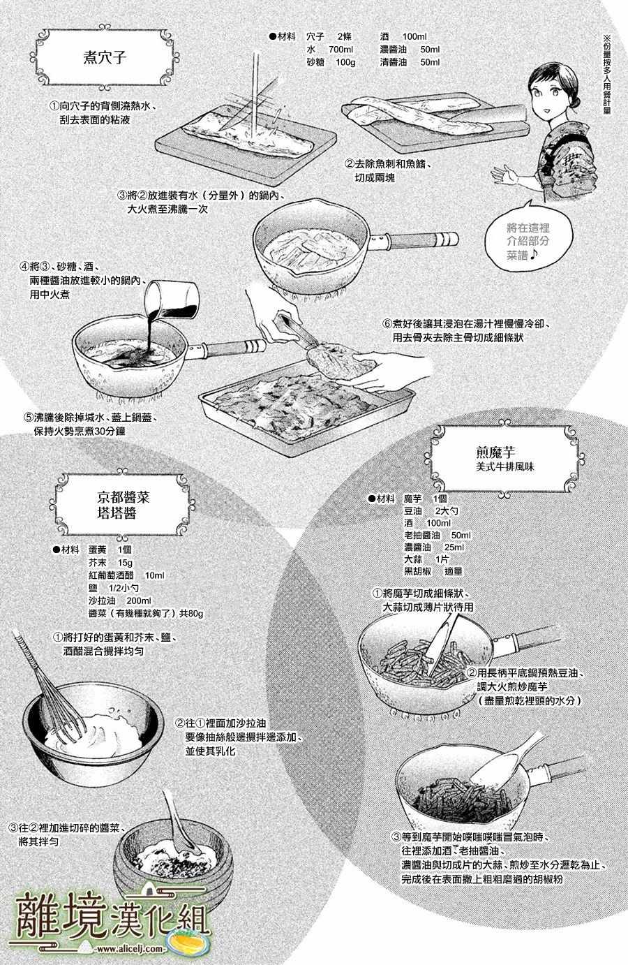 《厨刀与小青椒之一日料理帖》漫画 一日料理帖 008集