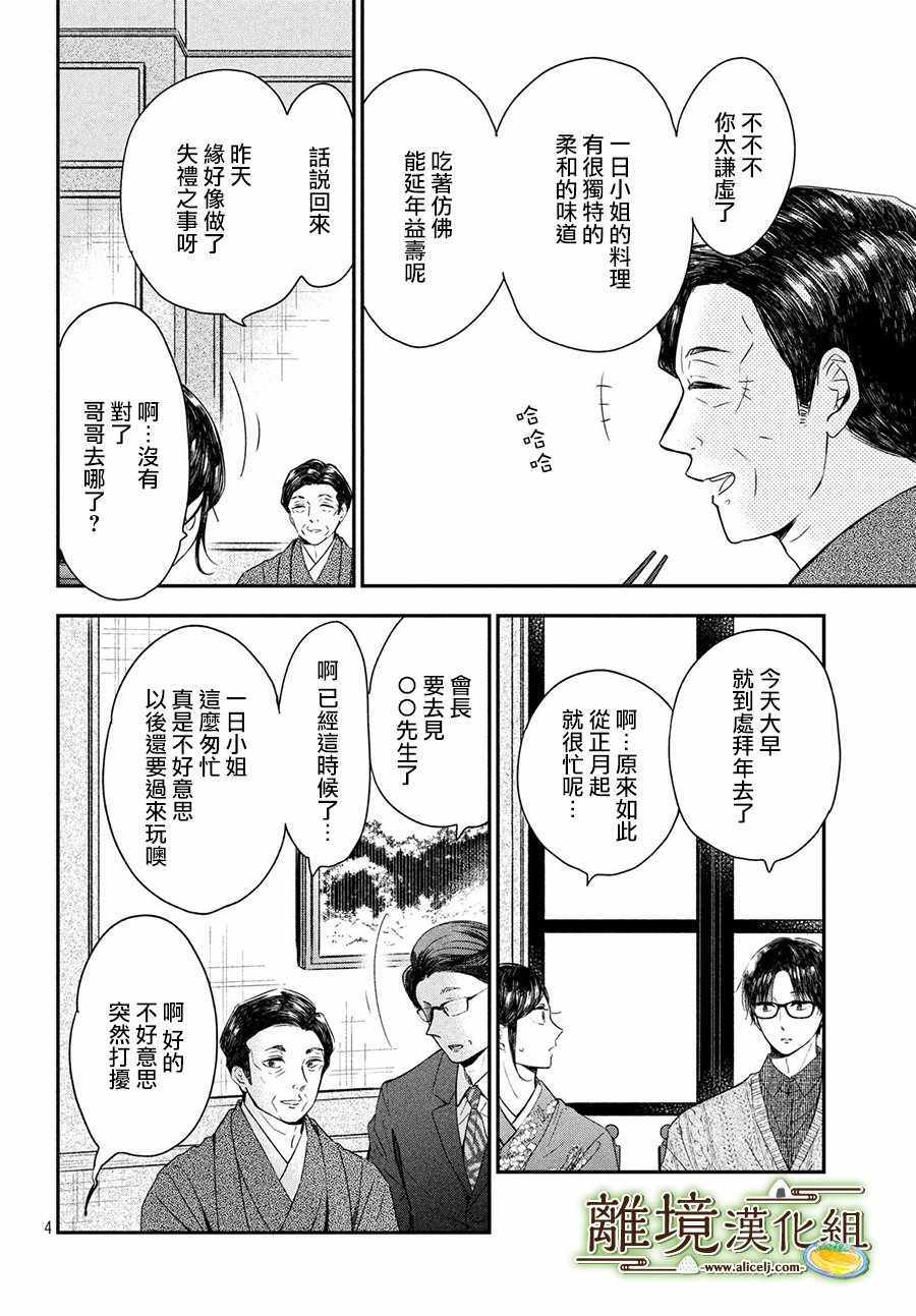 《厨刀与小青椒之一日料理帖》漫画 一日料理帖 017集