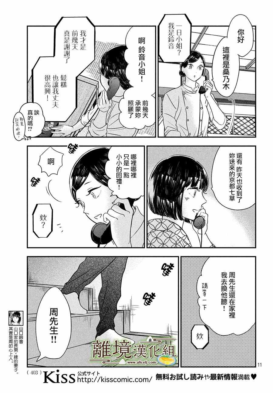 《厨刀与小青椒之一日料理帖》漫画 一日料理帖 018集