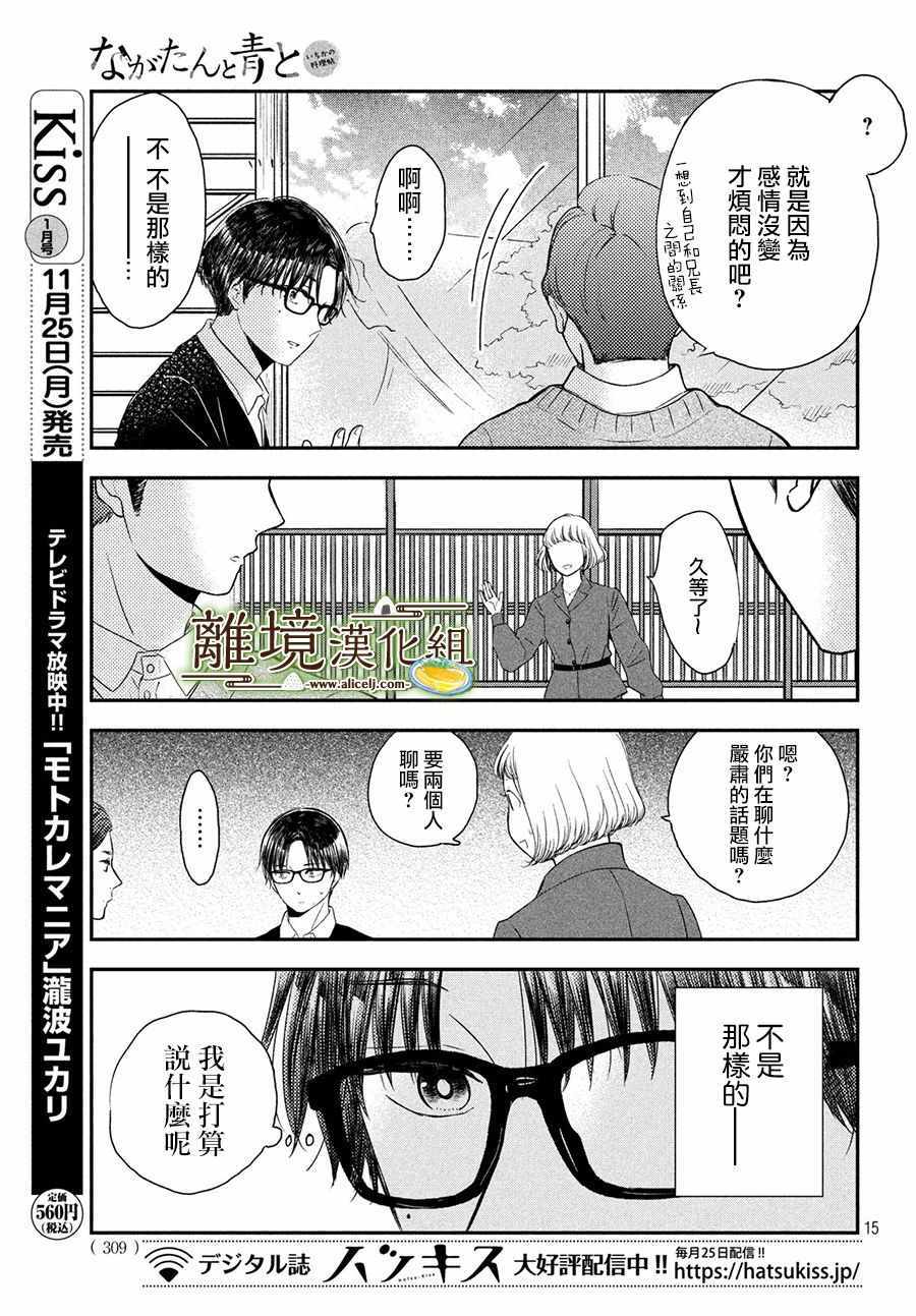 《厨刀与小青椒之一日料理帖》漫画 一日料理帖 019集