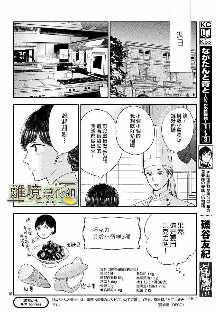 《厨刀与小青椒之一日料理帖》漫画 一日料理帖 019集