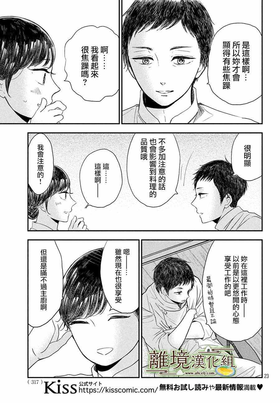 《厨刀与小青椒之一日料理帖》漫画 一日料理帖 019集