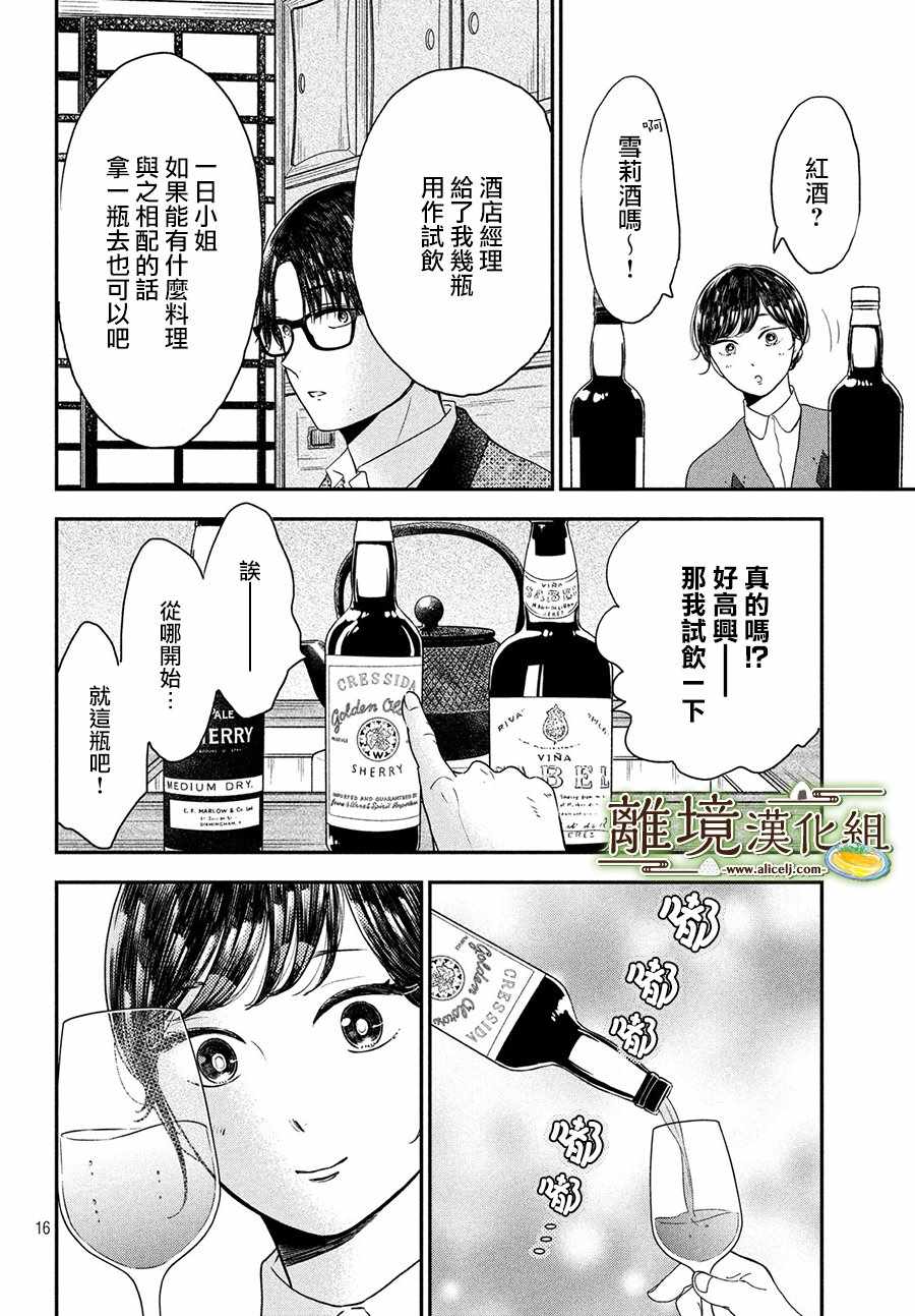 《厨刀与小青椒之一日料理帖》漫画 一日料理帖 020集