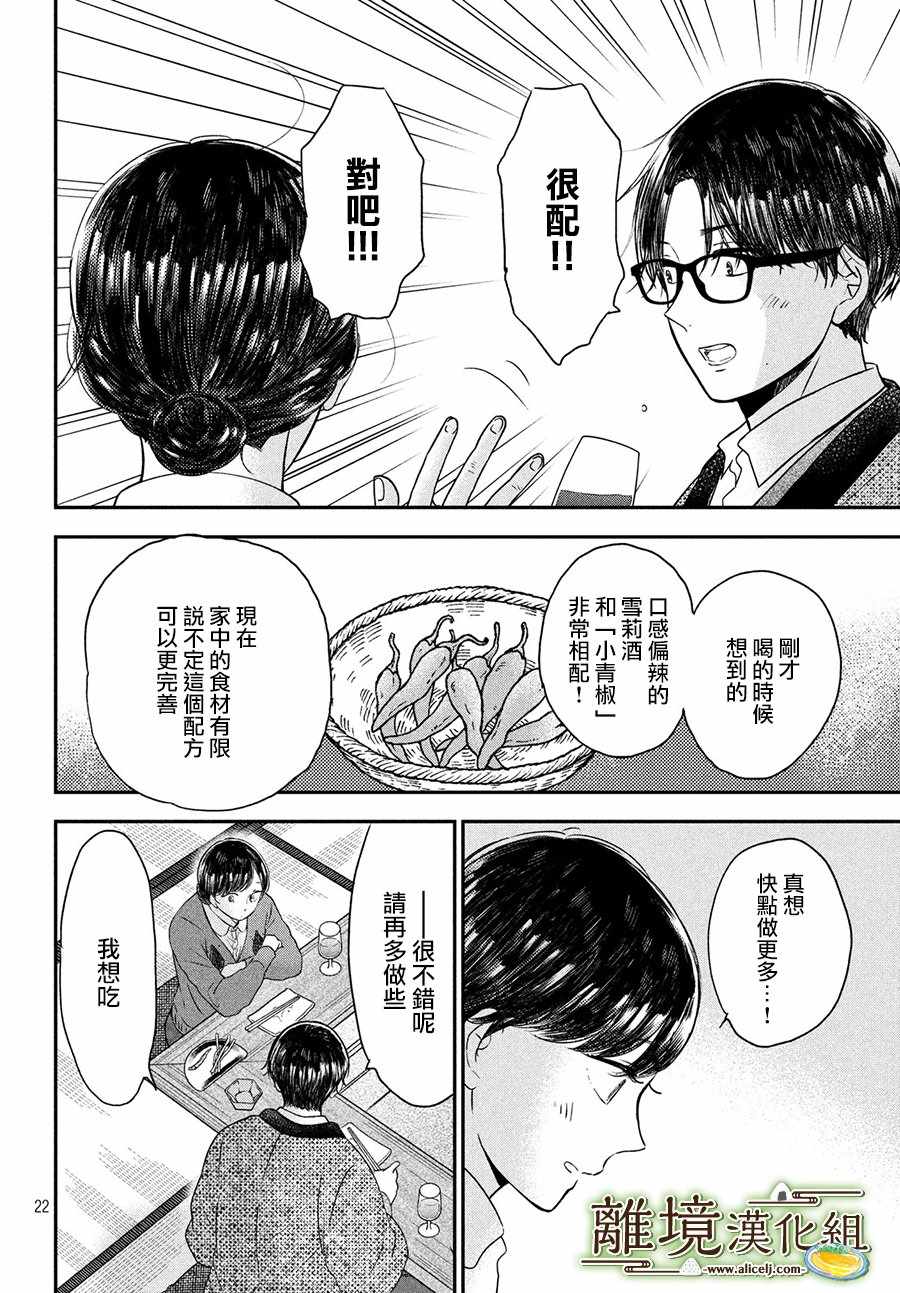 《厨刀与小青椒之一日料理帖》漫画 一日料理帖 020集