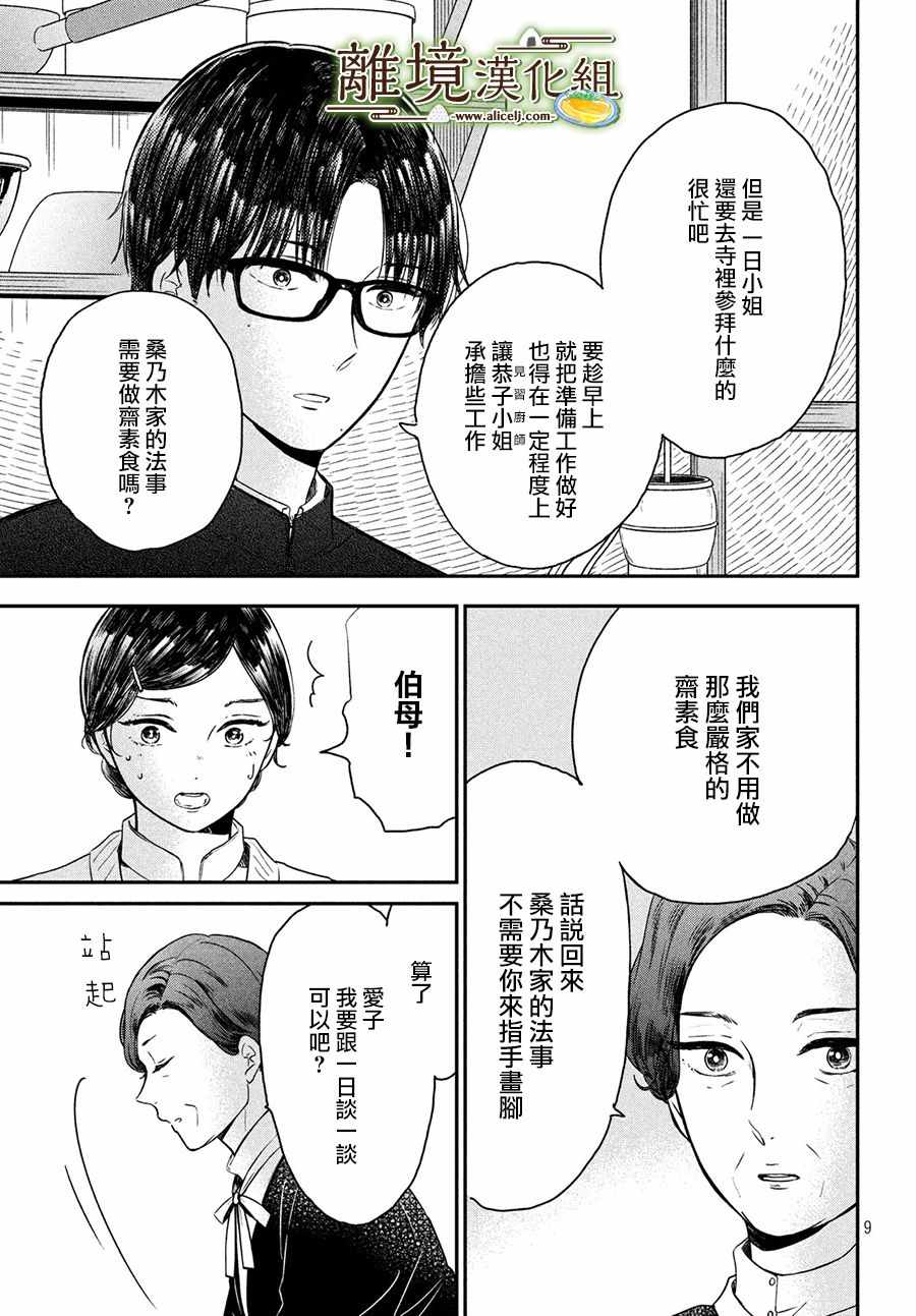 《厨刀与小青椒之一日料理帖》漫画 一日料理帖 021集