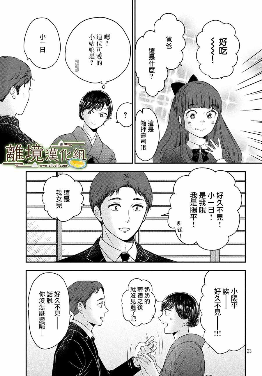 《厨刀与小青椒之一日料理帖》漫画 一日料理帖 021集