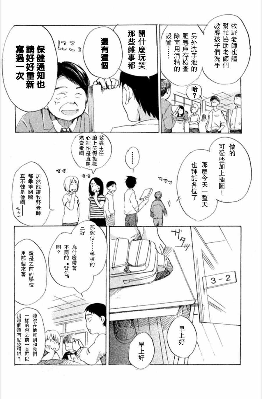 《放学后病例》漫画 002集