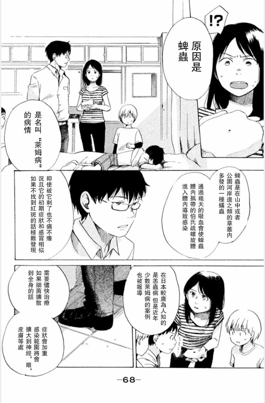 《放学后病例》漫画 002集