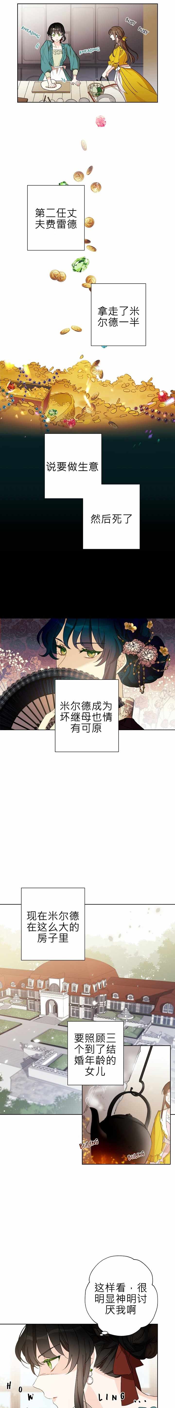 《身为继母的我把灰姑娘养得很好》漫画 身为继母 001集