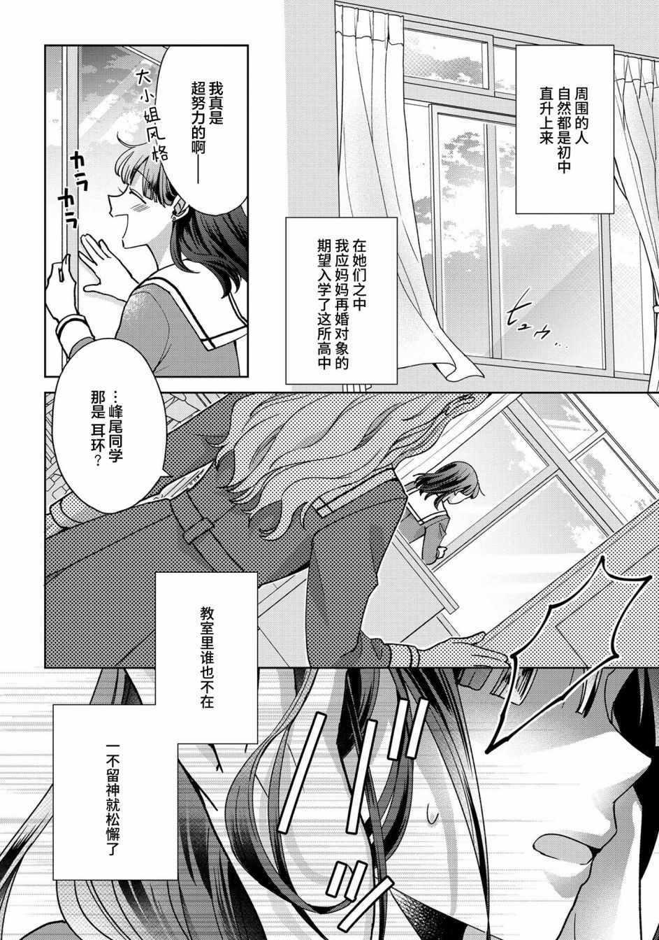 《辣妹和大小姐~我们的恋爱是认真的~》漫画 辣妹和大小姐 与你共享秘密的冰淇淋01