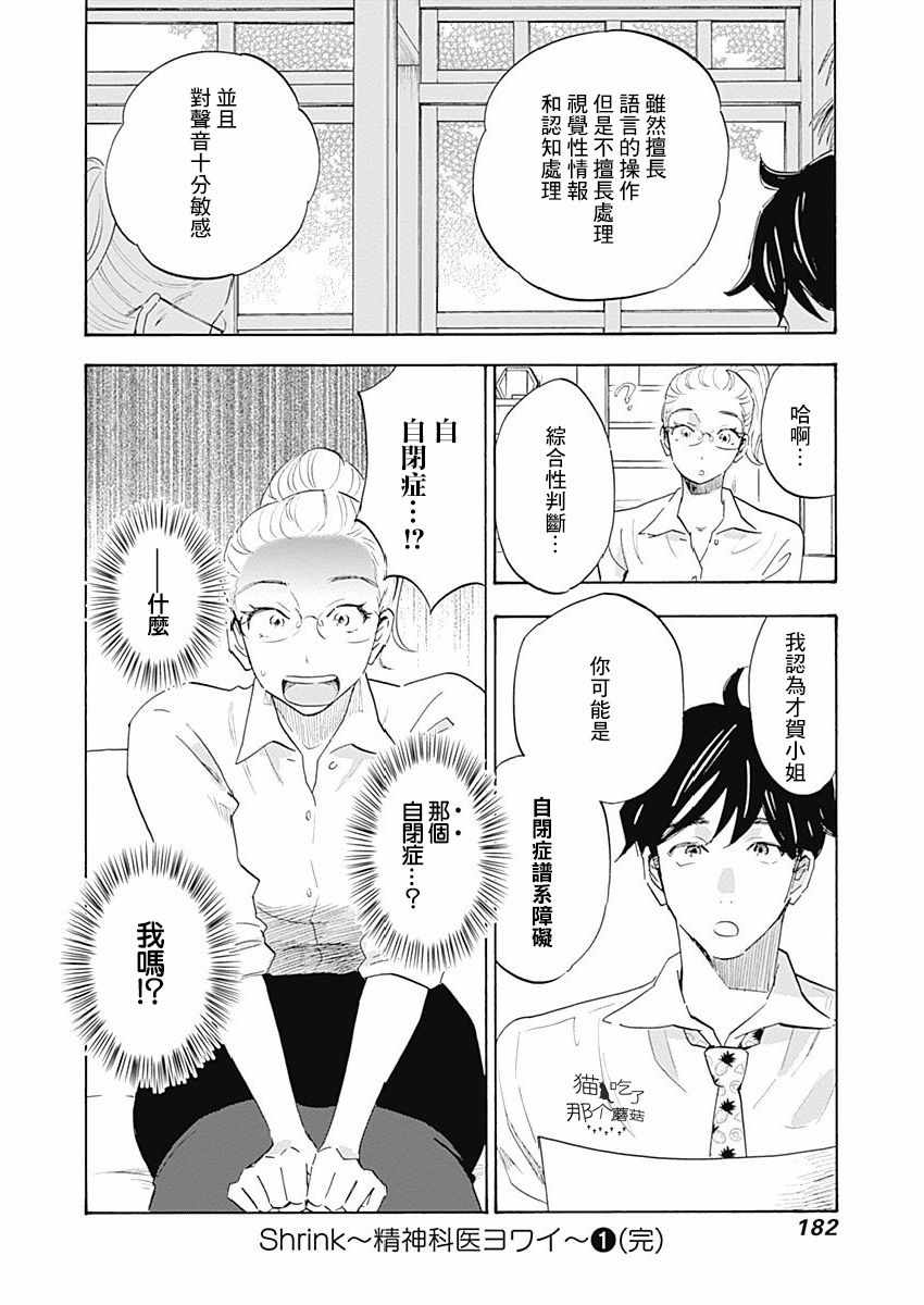 《精神专科弱井医生》漫画 005集