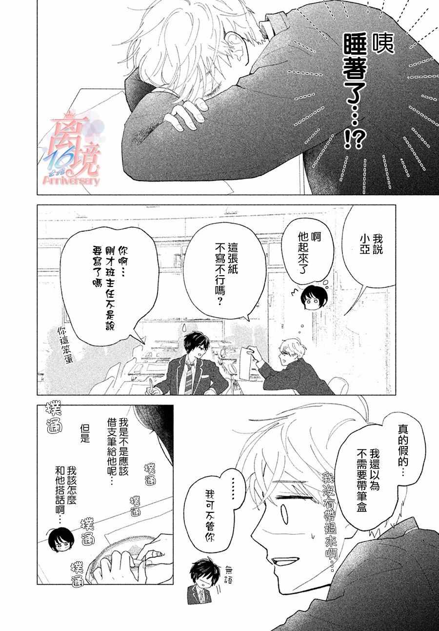 《邻座的太阳》漫画 001集