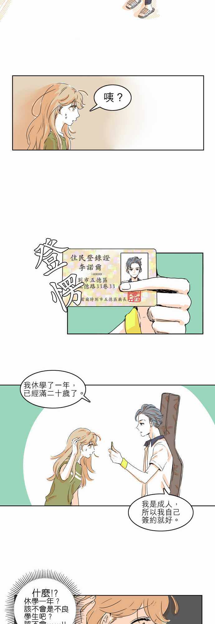 《同在屋檐下》漫画 002集