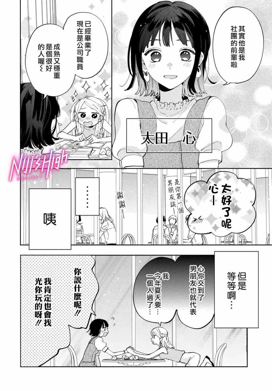 《Lovers High~我配对到了闺蜜的男友~》漫画 Lovers High 001集