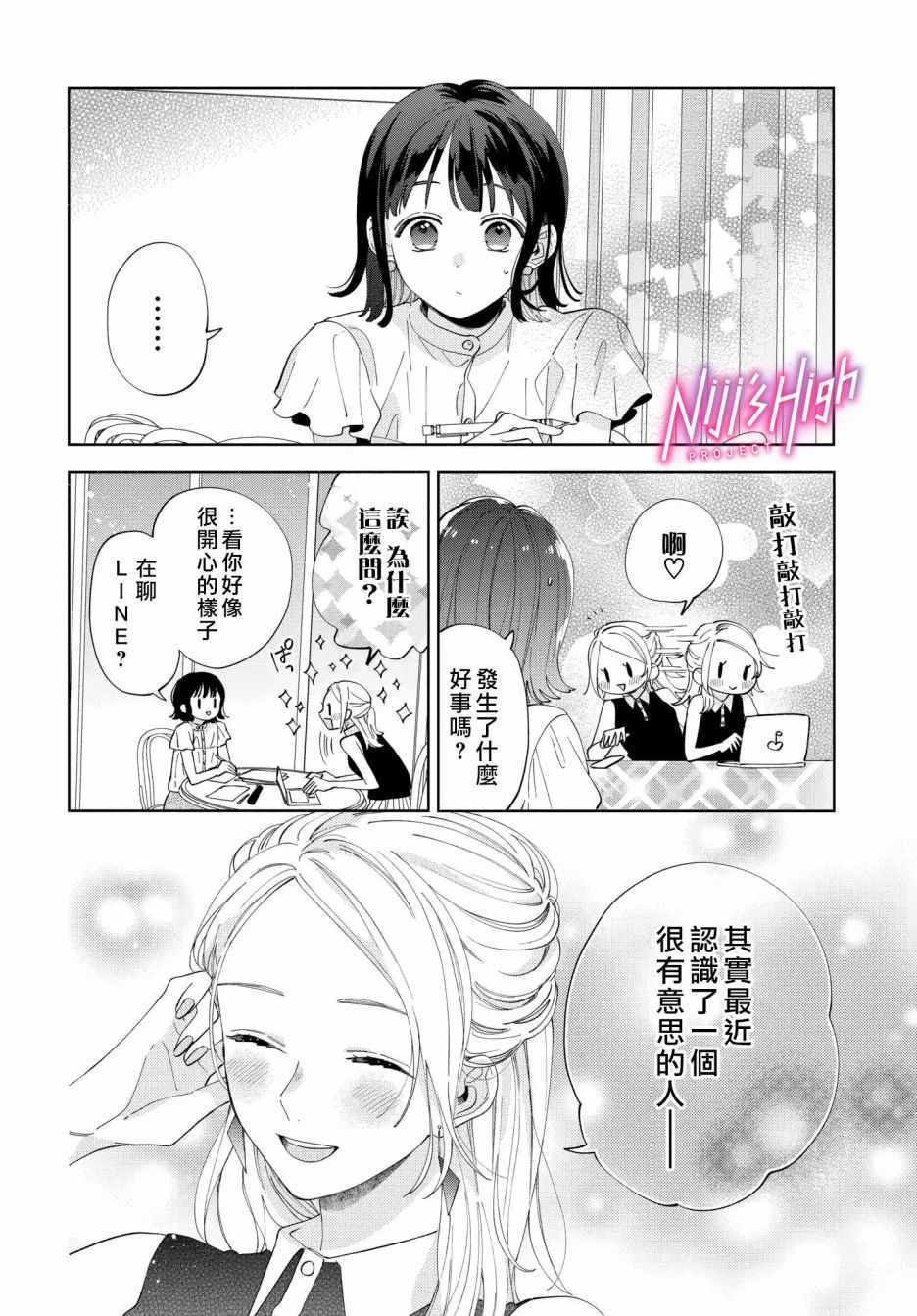 《Lovers High~我配对到了闺蜜的男友~》漫画 Lovers High 001集