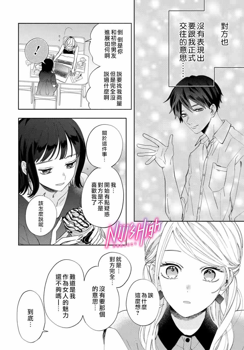 《Lovers High~我配对到了闺蜜的男友~》漫画 Lovers High 002集