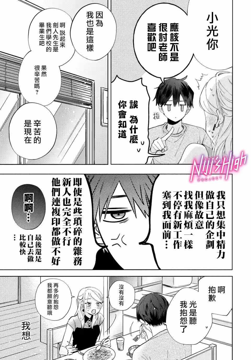 《Lovers High~我配对到了闺蜜的男友~》漫画 Lovers High 002集