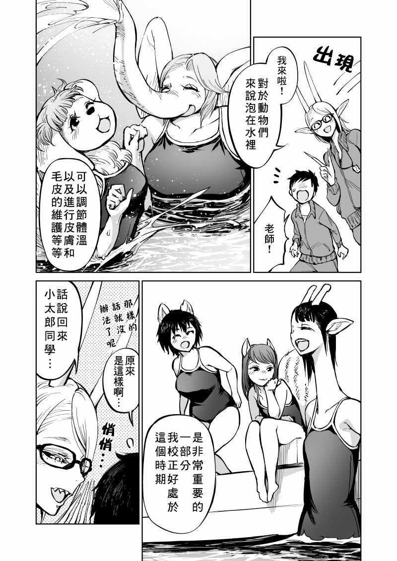 《我被绑架到了动物魅魔学院？！》漫画 动物魅魔学院 004集