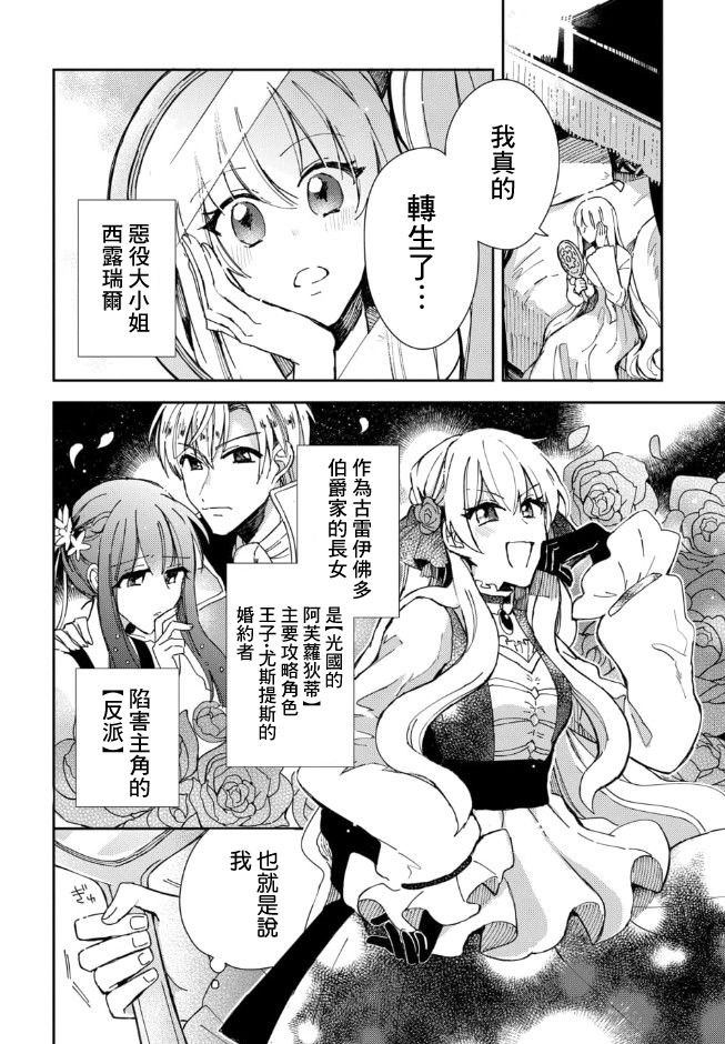 《恶役大小姐的兄长不是可攻略对象！！》漫画 可攻略对象！001集