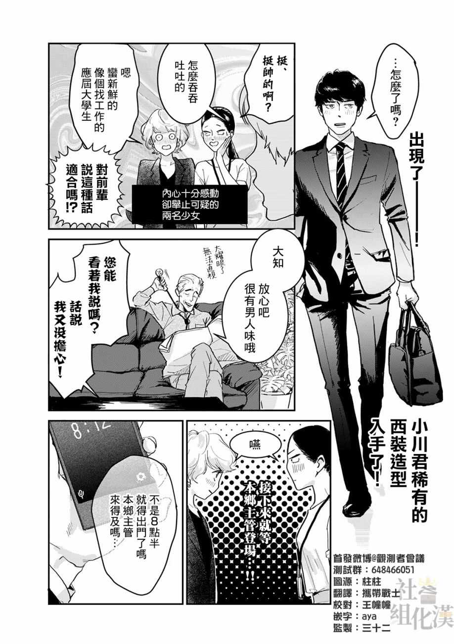 《职场同事是我推》漫画 005集