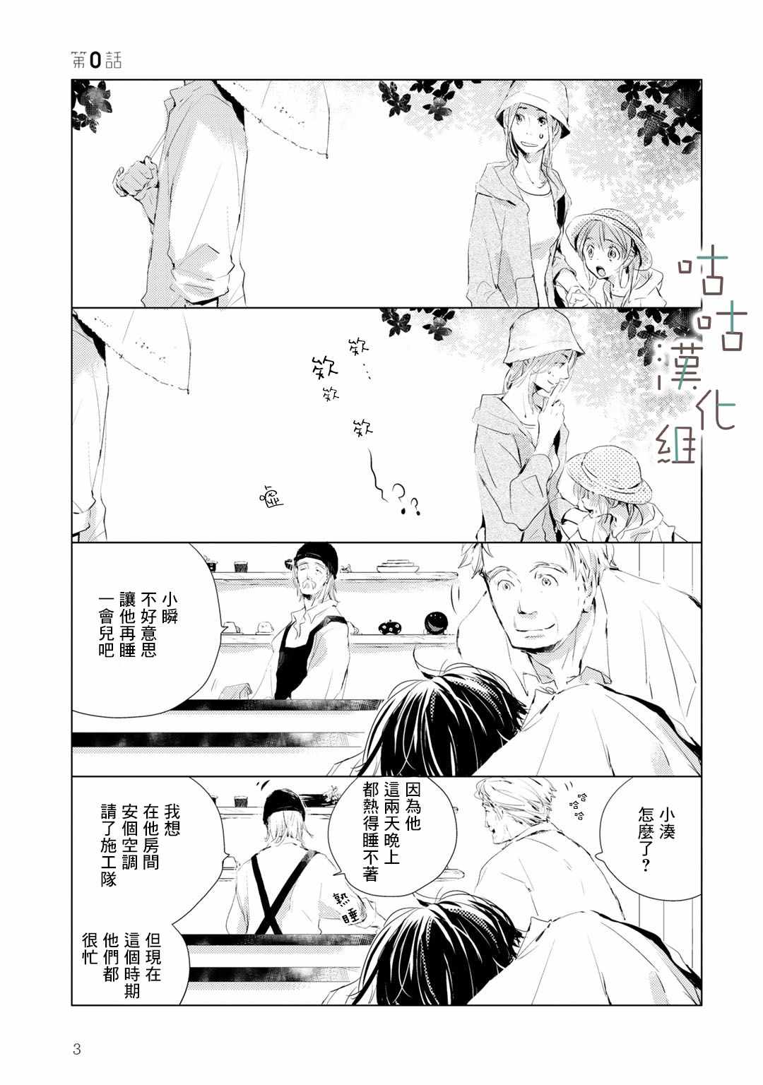 《阳伞少年》漫画 000集