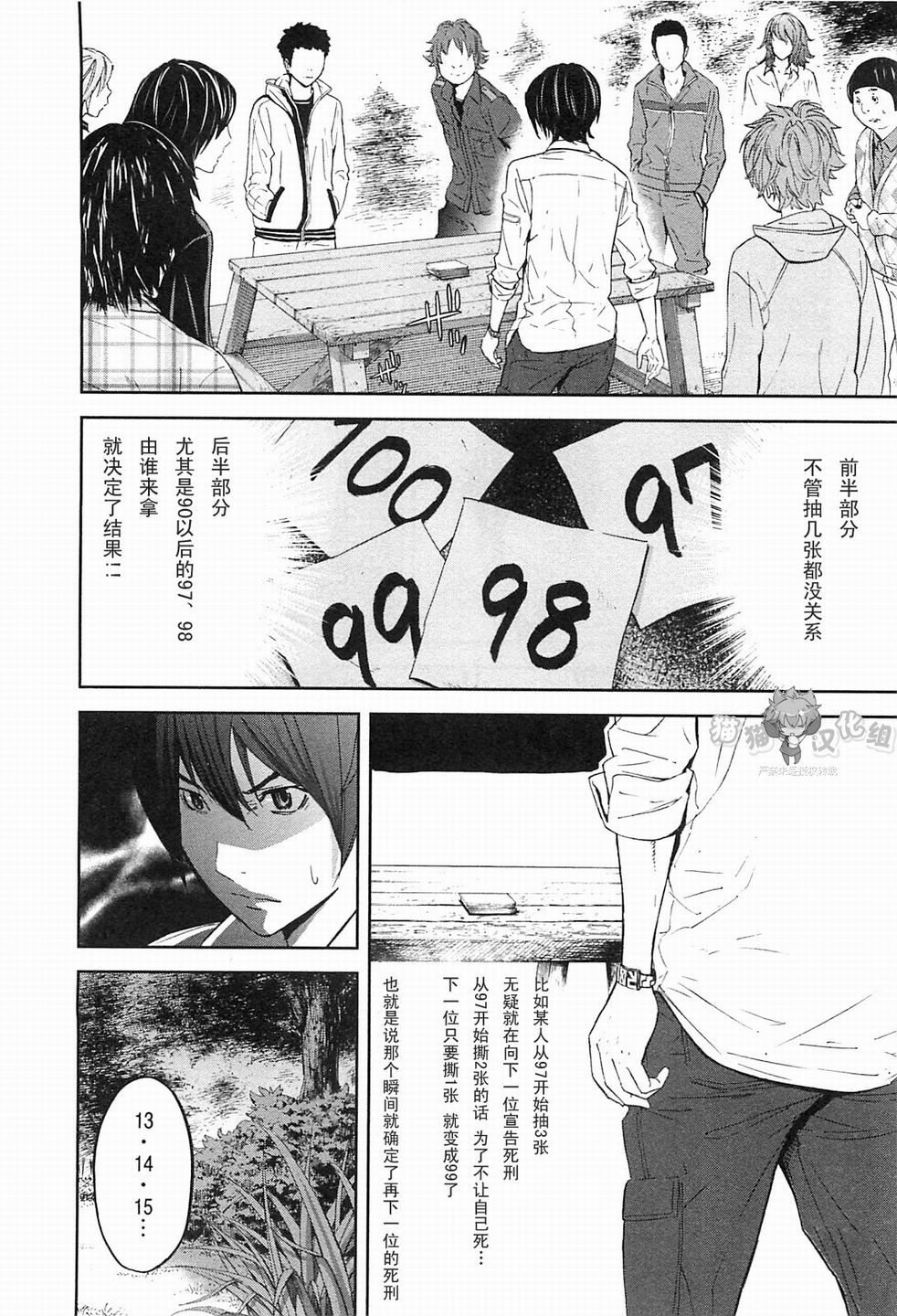 《国王游戏》漫画 第6话