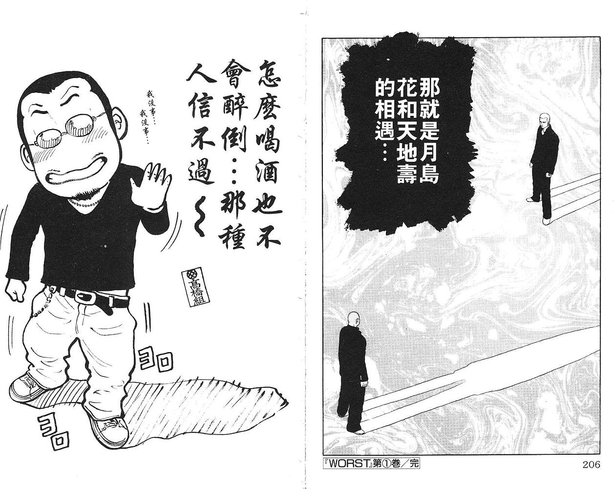 《WORST极恶王》漫画 男儿当只揪01卷