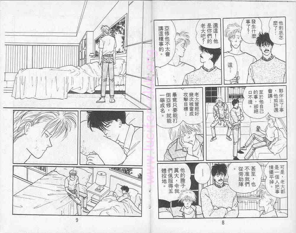 《战栗杀机》漫画 banana fish13卷