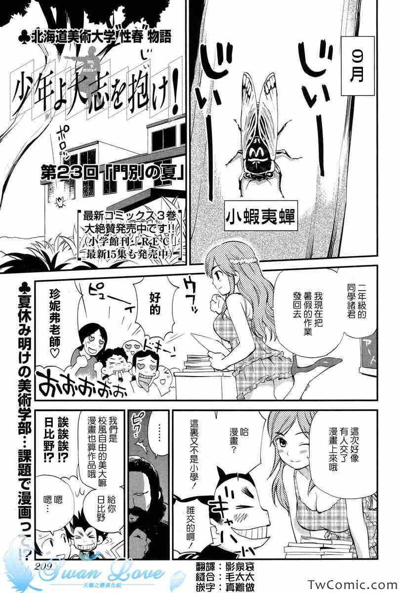 《少年啊要胸怀大志》漫画 搓捏凸与凹之缝隙 023集