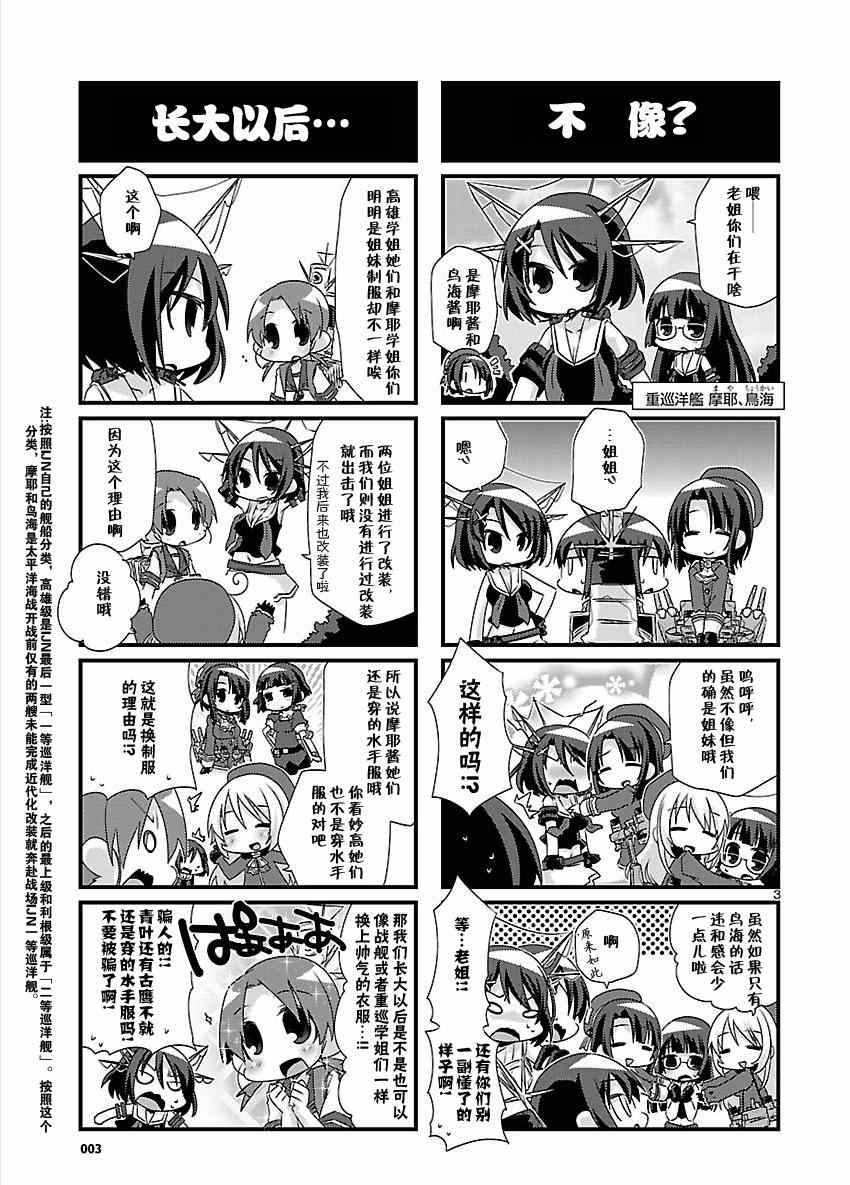 《-舰colle- 官方四格》漫画 舰colle四格 031集