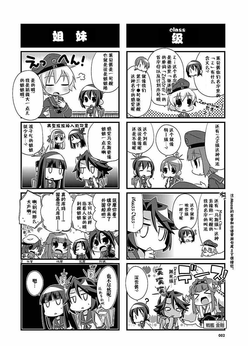 《-舰colle- 官方四格》漫画 舰colle四格 049集