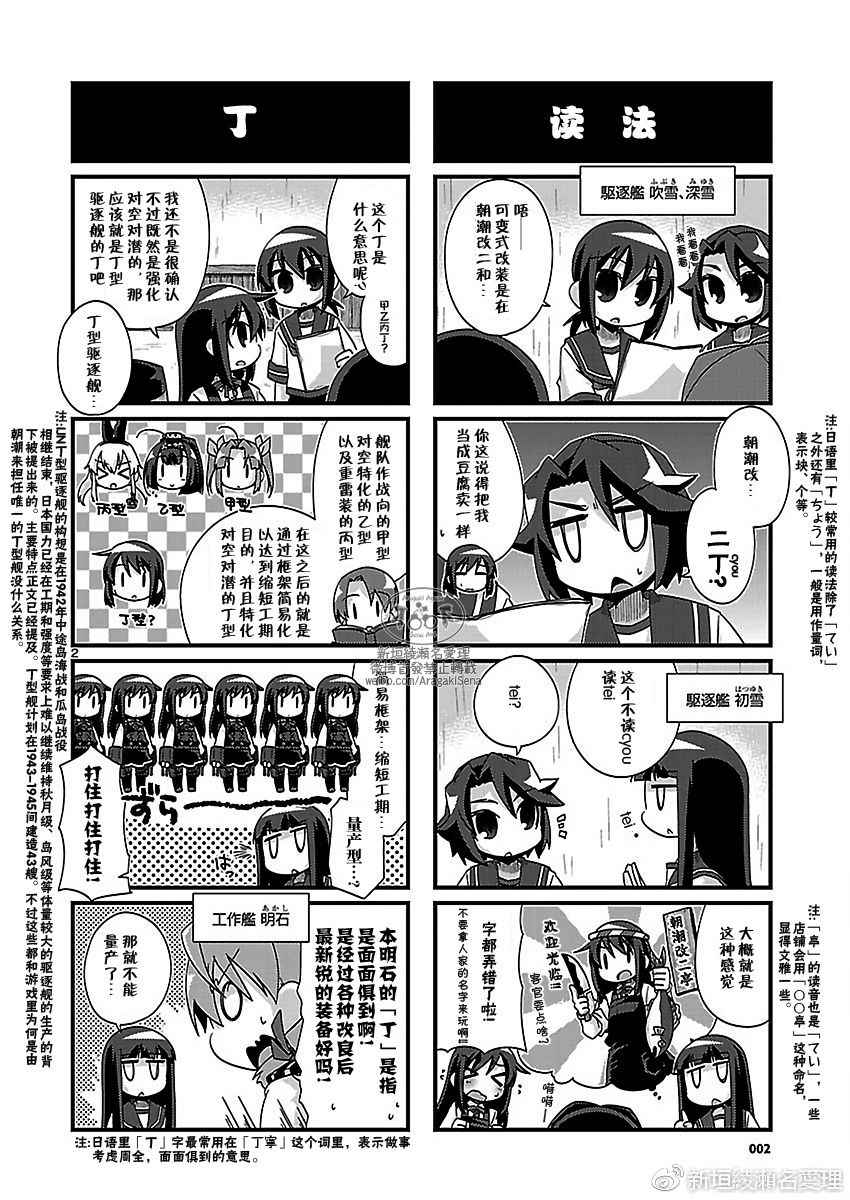 《-舰colle- 官方四格》漫画 舰colle四格 170话