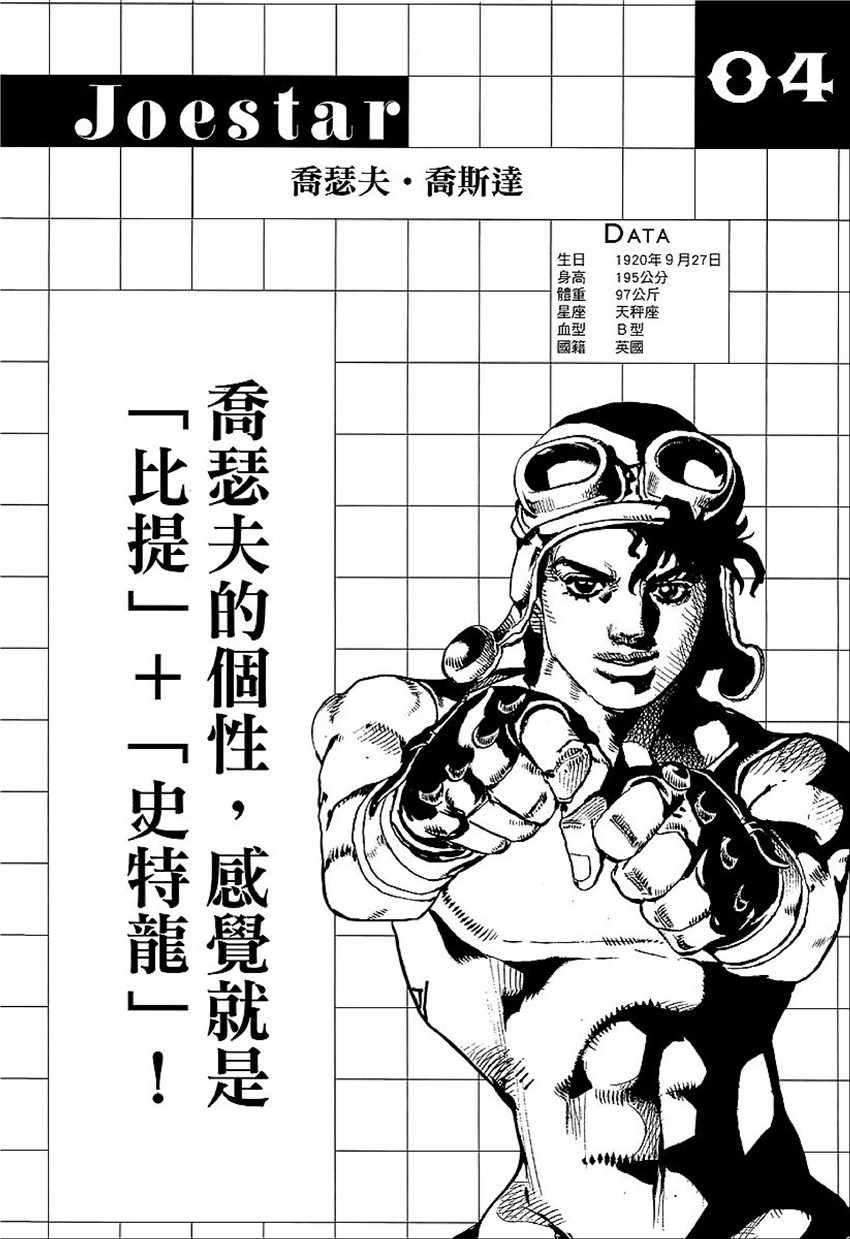 《JOJO奇妙冒险第08部》漫画 奇妙冒险第08部 角色创作密话