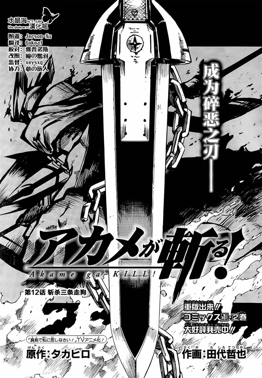 《斩·赤红之瞳!》漫画 斩赤红之瞳 12集