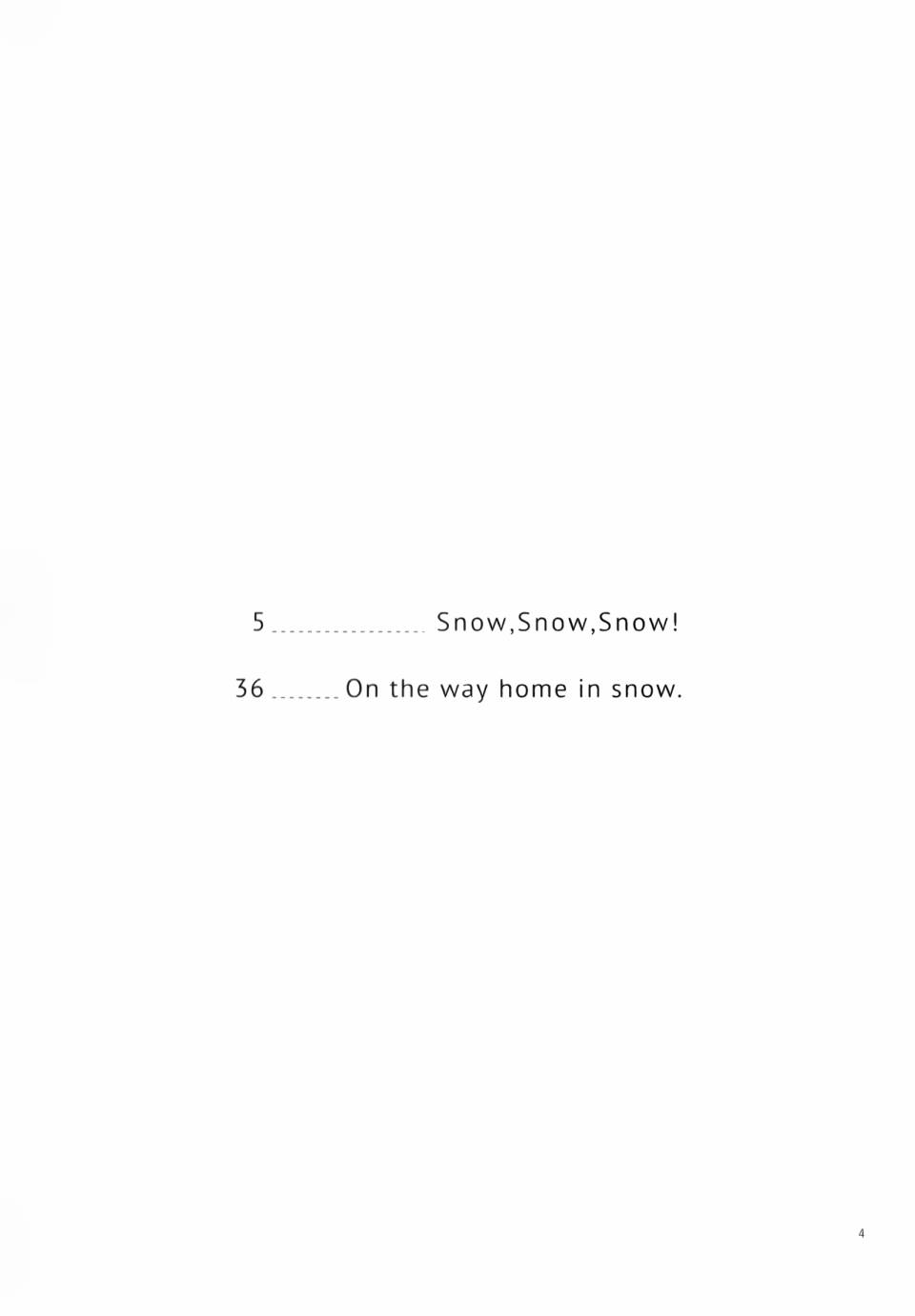 《LoveLive》漫画 Snow, Snow, Snow!