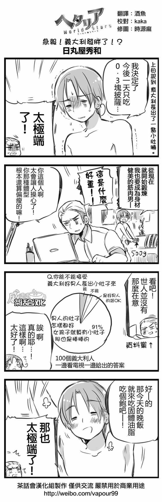 《黑塔利亚 World☆Stars》漫画 黑塔利亚 008集