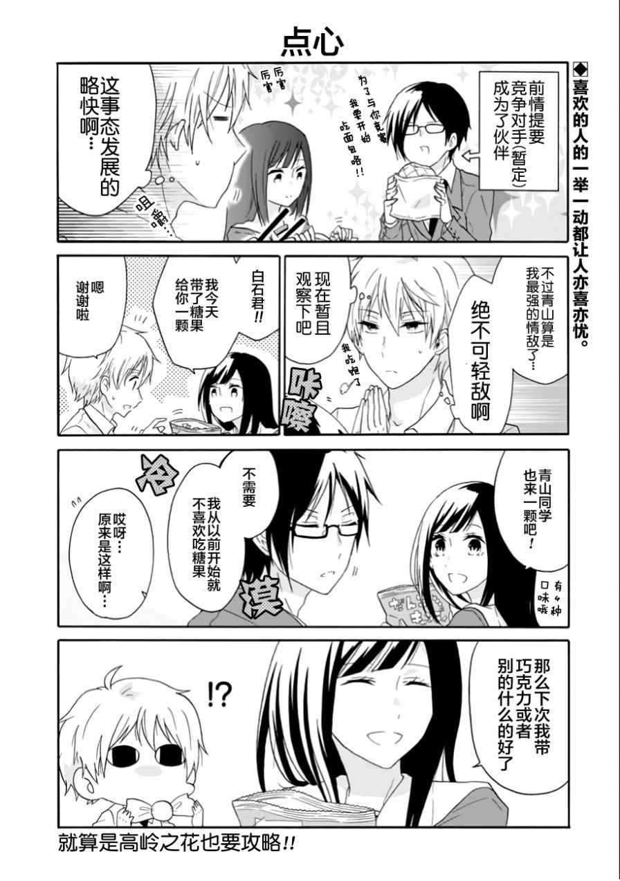 《就算是高岭之花也要攻略！》漫画 高岭之花也要攻略 012话