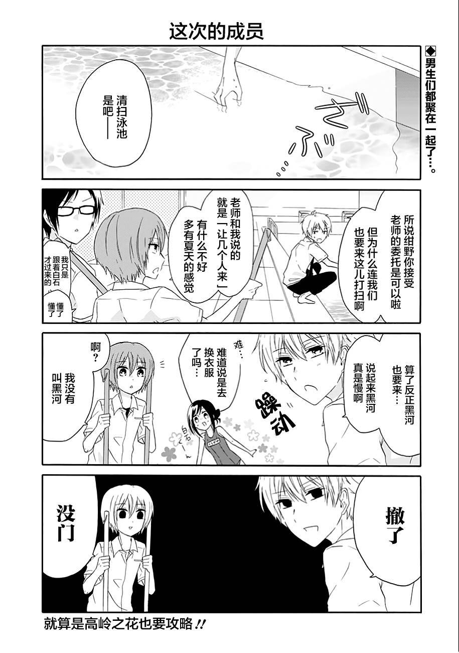 《就算是高岭之花也要攻略！》漫画 高岭之花也要攻略 014话