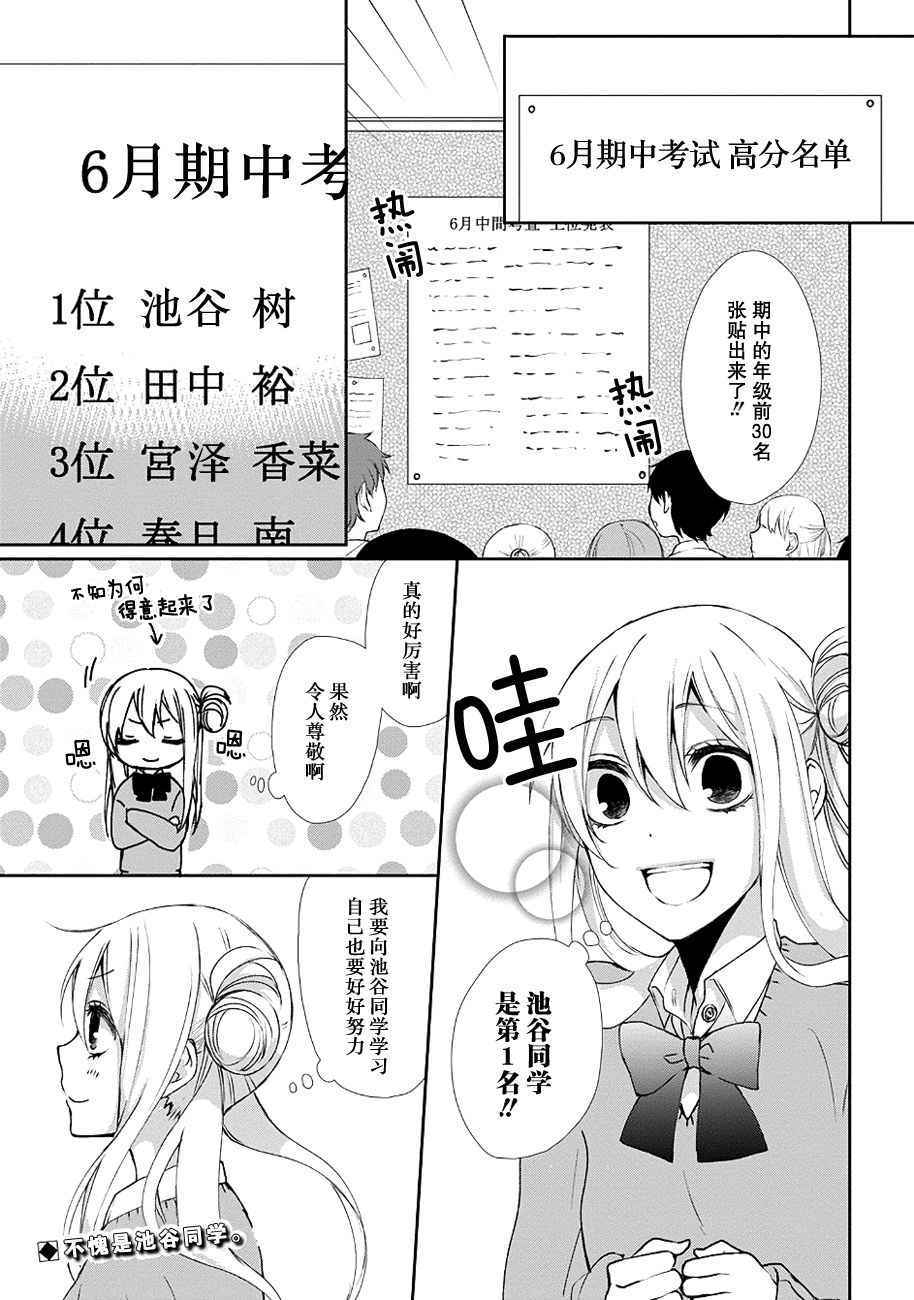 《戴着面具的池谷同学》漫画 池谷同学 003话