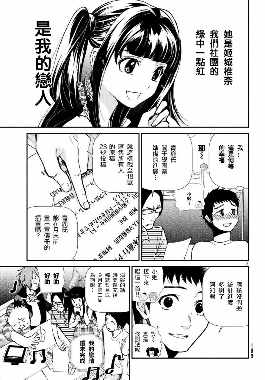 《宅男社团的公主杀人事件》漫画 公主杀人事件 002话