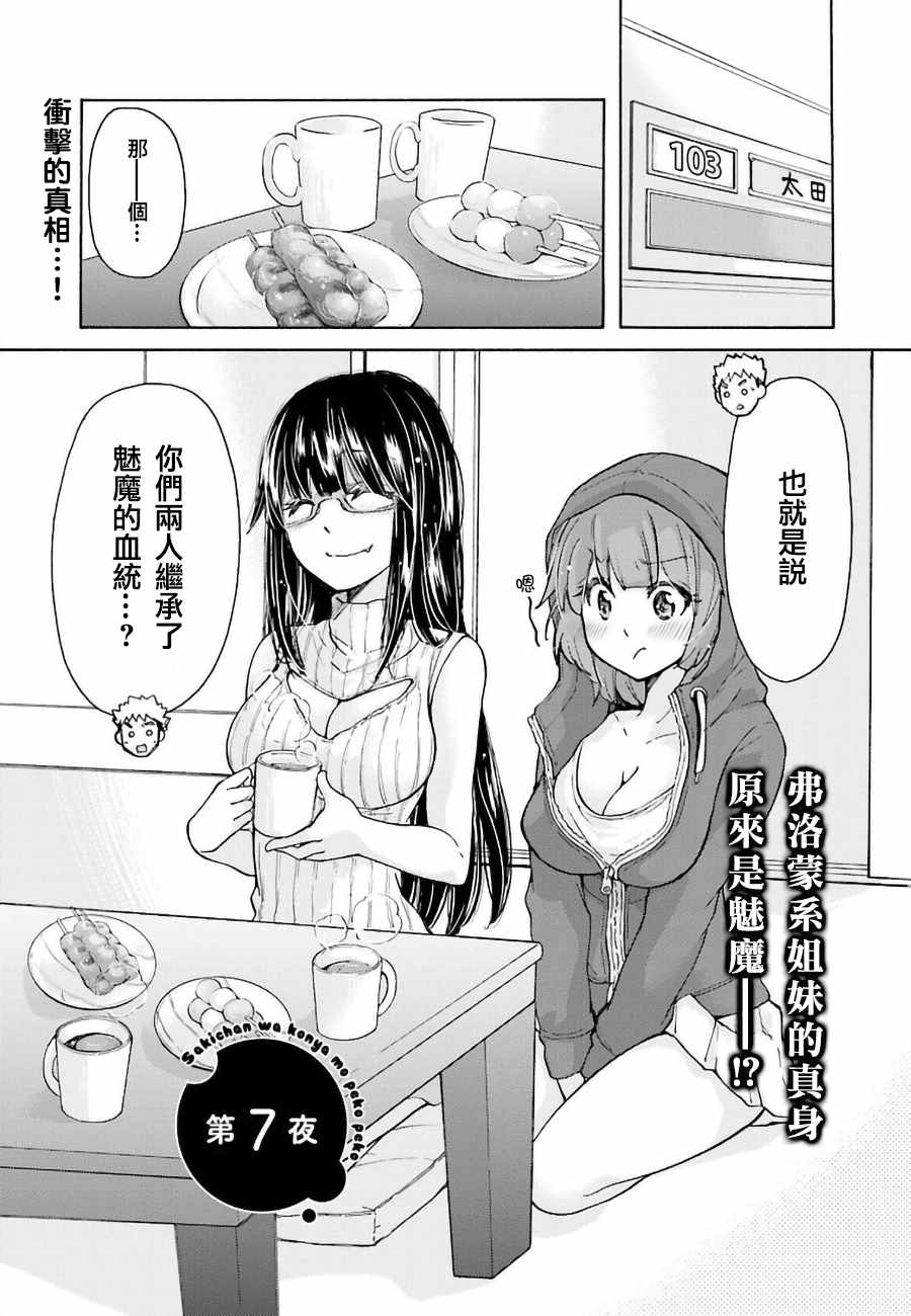 《咲酱今晚也很饿》漫画 007话