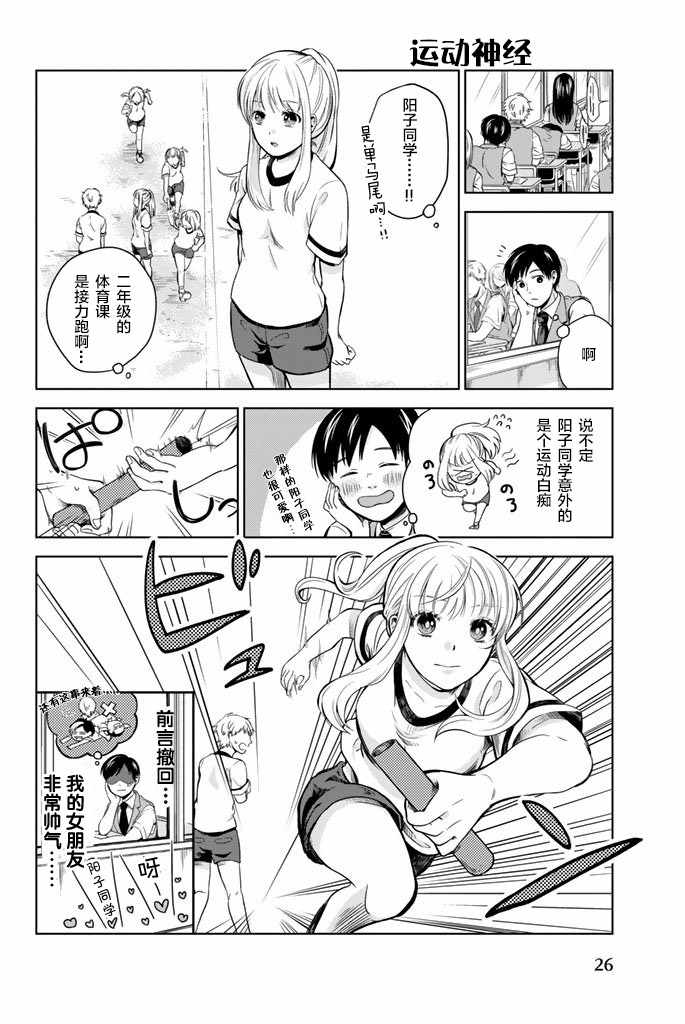 《阳子同学超帅的》漫画 002话